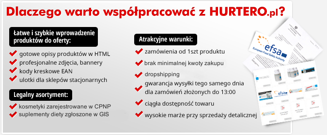 Zalety współpracy z HURTERO.pl